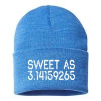 Sweet As 3 14 (Pi) Teachergreat Gift Teacher Appreciation Meaningful Gift Sustainable Knit Beanie