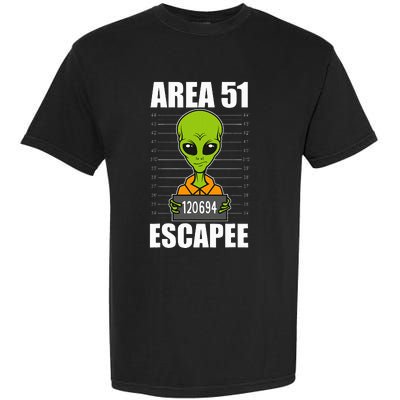 Storm Area 51 Alien Escapee From Area 51 Alien Mugshot Garment-Dyed Heavyweight T-Shirt