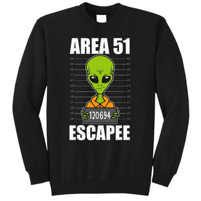 Storm Area 51 Alien Escapee From Area 51 Alien Mugshot Sweatshirt