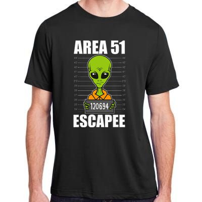 Storm Area 51 Alien Escapee From Area 51 Alien Mugshot Adult ChromaSoft Performance T-Shirt