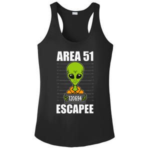 Storm Area 51 Alien Escapee From Area 51 Alien Mugshot Ladies PosiCharge Competitor Racerback Tank