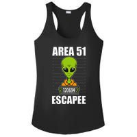 Storm Area 51 Alien Escapee From Area 51 Alien Mugshot Ladies PosiCharge Competitor Racerback Tank