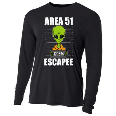 Storm Area 51 Alien Escapee From Area 51 Alien Mugshot Cooling Performance Long Sleeve Crew