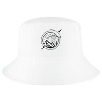 Simple Area 51 Minimal Ufo Tattoo Line Art Ufo Cool Comfort Performance Bucket Hat