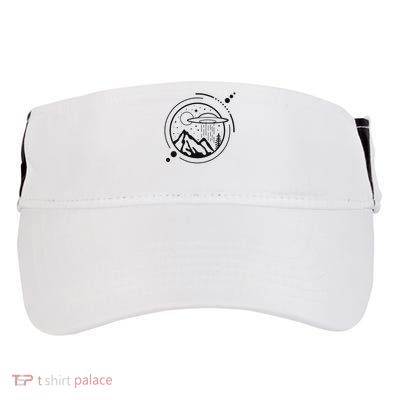 Simple Area 51 Minimal Ufo Tattoo Line Art Ufo Adult Drive Performance Visor