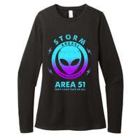 Storm Area 51 They Can''t Take Us All Funny Gradient Color Womens CVC Long Sleeve Shirt