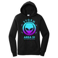 Storm Area 51 They Can''t Take Us All Funny Gradient Color Women's Pullover Hoodie