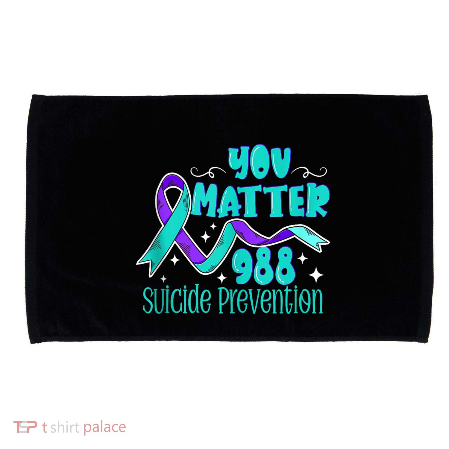 Suicide Awareness 988 Suicide Prevention 988 Microfiber Hand Towel