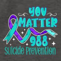 Suicide Awareness 988 Suicide Prevention 988 Vector Backpack