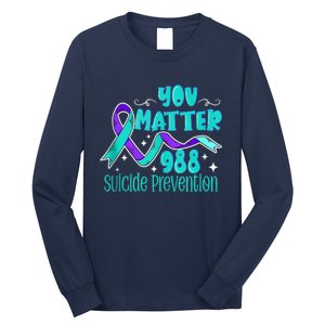 Suicide Awareness 988 Suicide Prevention 988 Long Sleeve Shirt