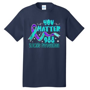 Suicide Awareness 988 Suicide Prevention 988 Tall T-Shirt