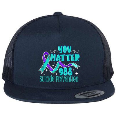 Suicide Awareness 988 Suicide Prevention 988 Flatbill Hat