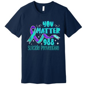 Suicide Awareness 988 Suicide Prevention 988 Premium T-Shirt