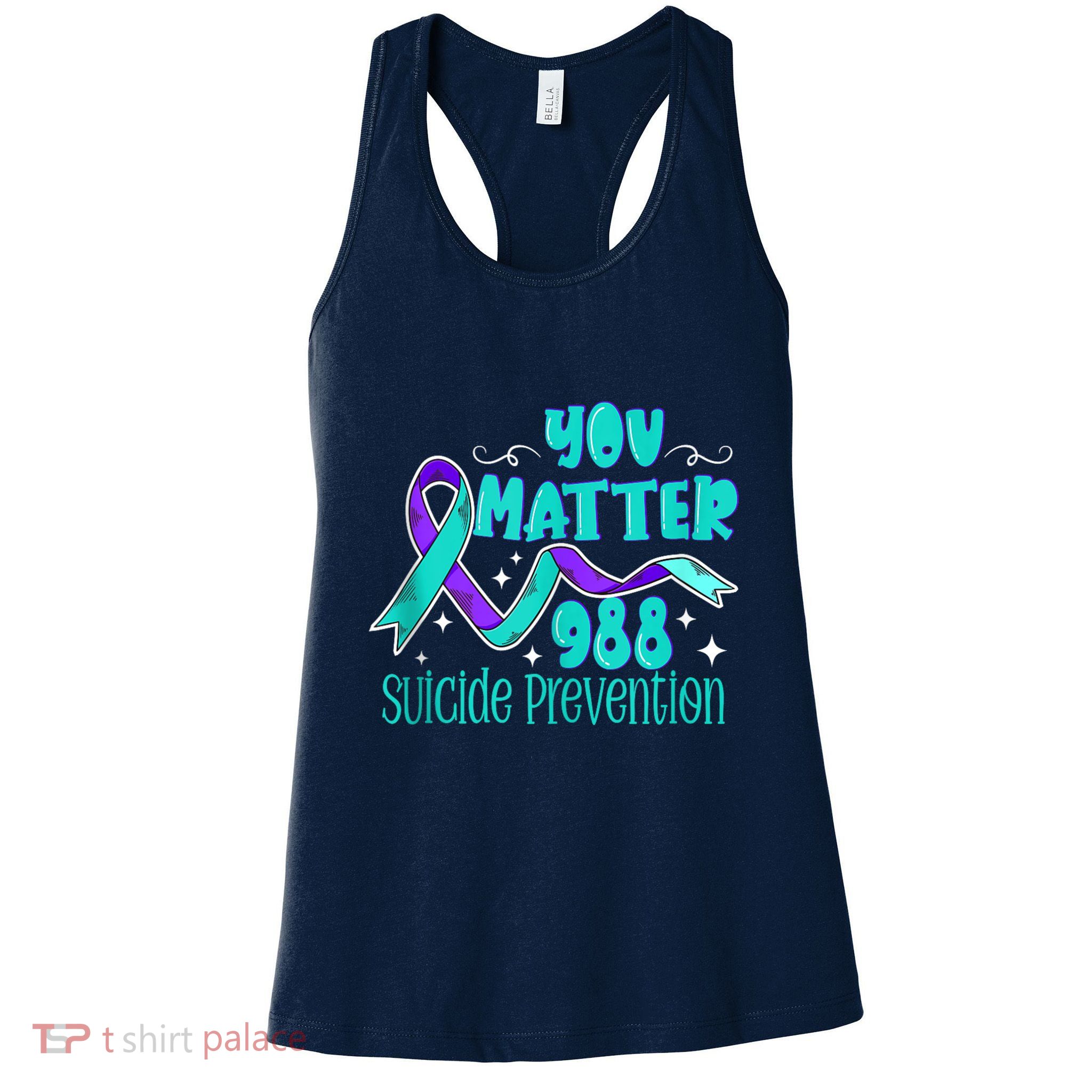 Suicide Awareness 988 Suicide Prevention 988 Womens Tank Top