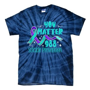 Suicide Awareness 988 Suicide Prevention 988 Tie-Dye T-Shirt