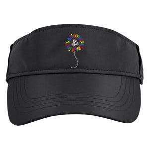 Sunflower Autism Awareness Be Kind Puzzle Mom Support Adult Drive Performance Visor