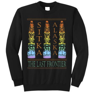Sitka Alaska Ak Totem Design Sweatshirt