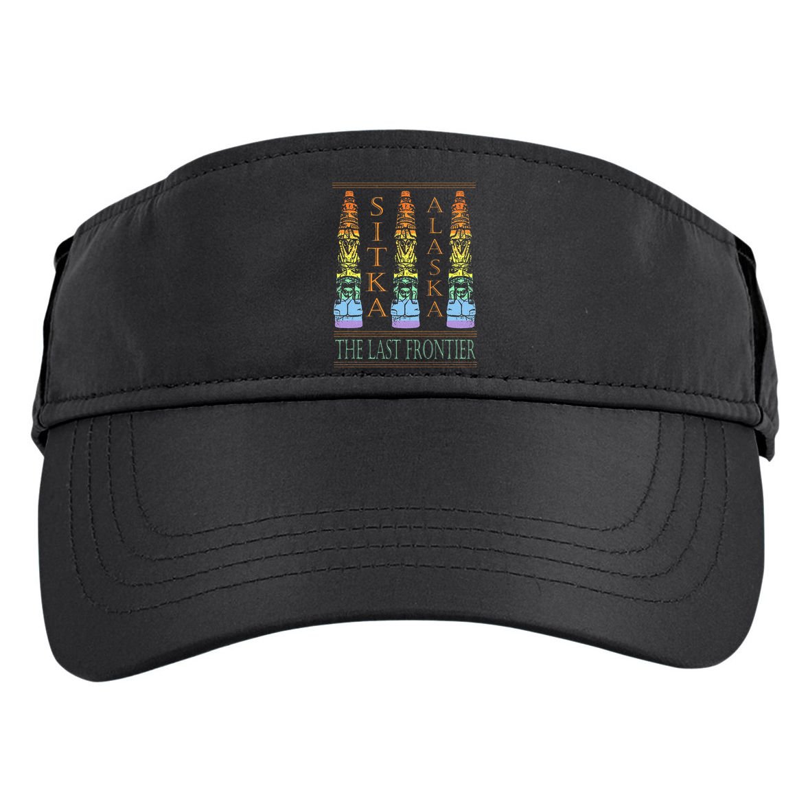 Sitka Alaska Ak Totem Design Adult Drive Performance Visor