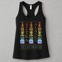 Sitka Alaska Ak Totem Design Womens Tank Top