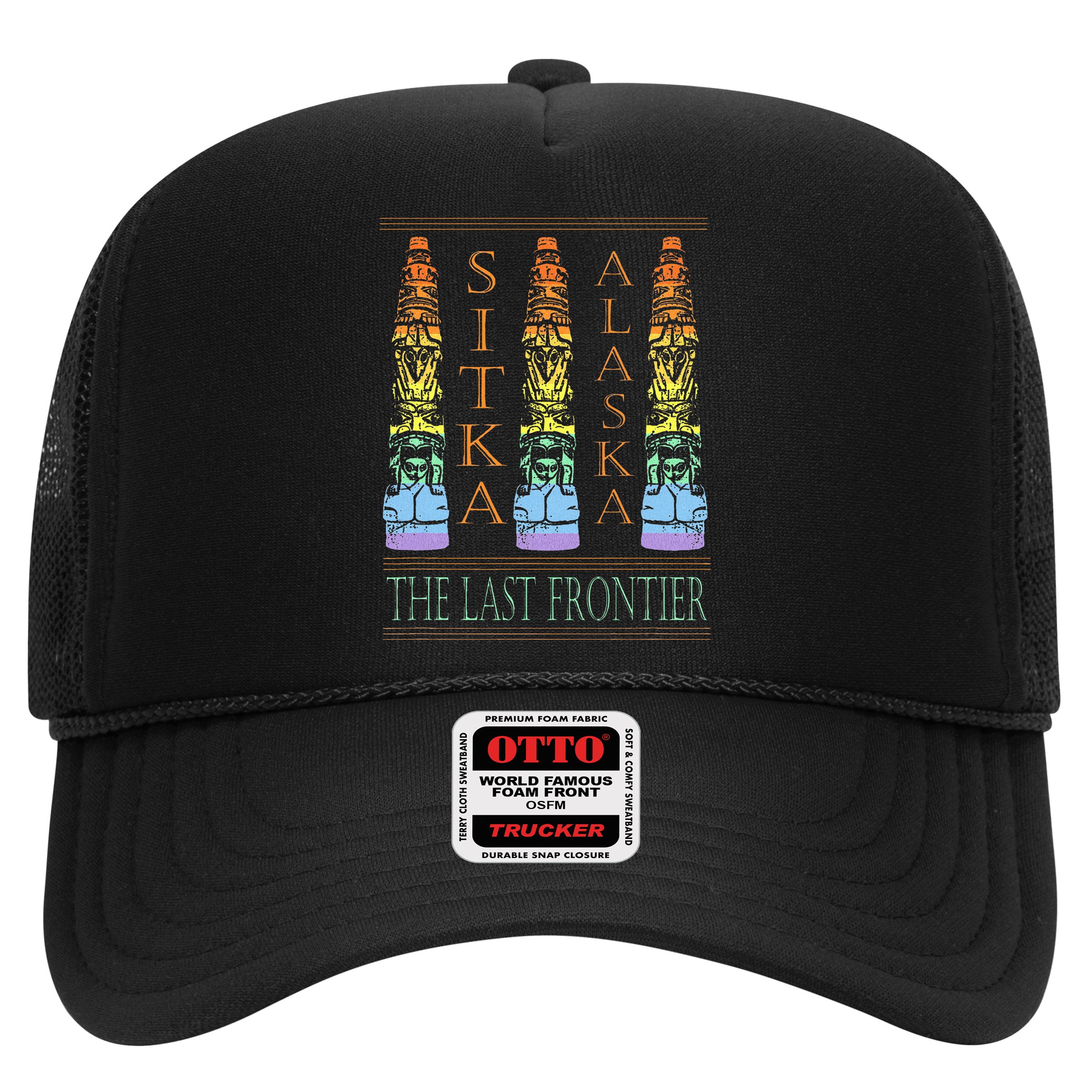 Sitka Alaska Ak Totem Design Hat