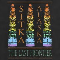 Sitka Alaska Ak Totem Design Golf Towel