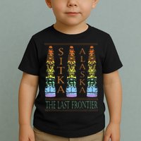 Sitka Alaska Ak Totem Design Toddler T-Shirt