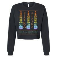 Sitka Alaska Ak Totem Design Cropped Pullover Crew