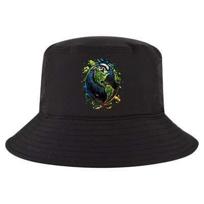 Space Astronaut Alien Astronomy Extraterrestrial Gift Cool Comfort Performance Bucket Hat