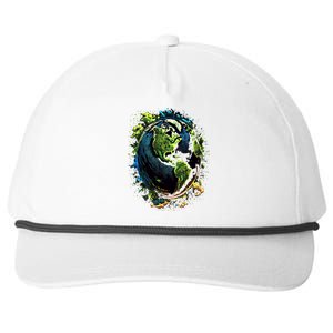 Space Astronaut Alien Astronomy Extraterrestrial Gift Snapback Five-Panel Rope Hat