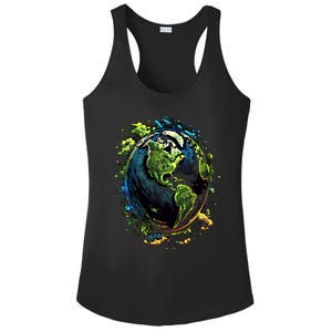 Space Astronaut Alien Astronomy Extraterrestrial Gift Ladies PosiCharge Competitor Racerback Tank