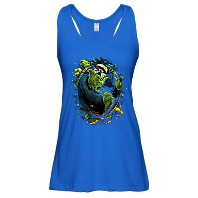 Space Astronaut Alien Astronomy Extraterrestrial Gift Ladies Essential Flowy Tank