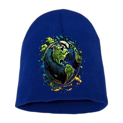 Space Astronaut Alien Astronomy Extraterrestrial Gift Short Acrylic Beanie