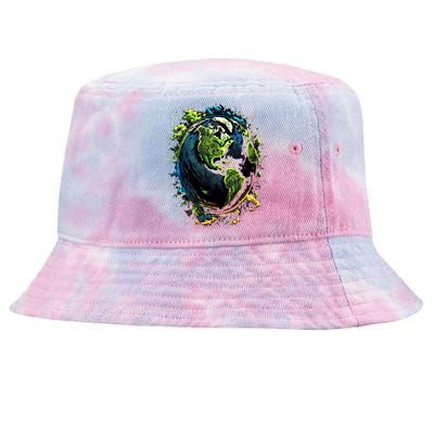 Space Astronaut Alien Astronomy Extraterrestrial Gift Tie-Dyed Bucket Hat