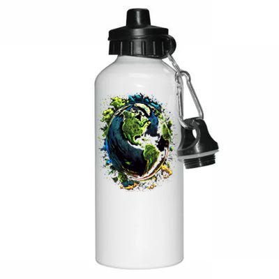 Space Astronaut Alien Astronomy Extraterrestrial Gift Aluminum Water Bottle