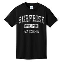 Surprise Arizona Az Vintage Established Sports Kids T-Shirt