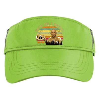 Smoke And A Pancake? Vintage Movie Quote Adult Drive Performance Visor