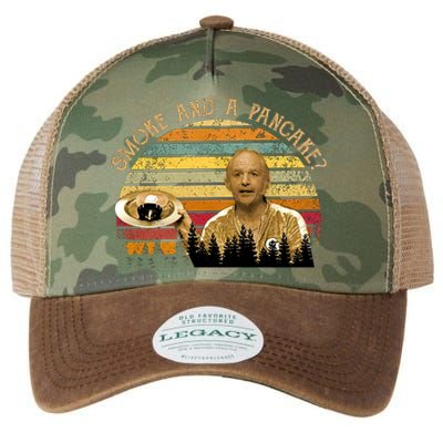 Smoke And A Pancake? Vintage Movie Quote Legacy Tie Dye Trucker Hat