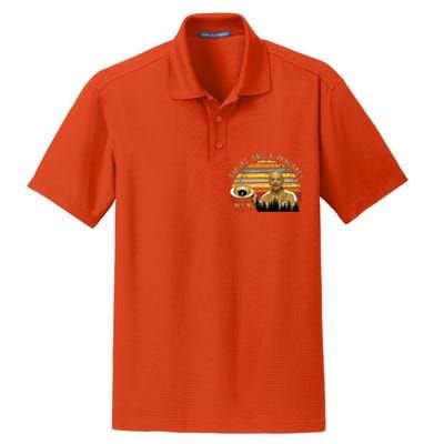 Smoke And A Pancake? Vintage Movie Quote Dry Zone Grid Polo