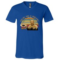 Smoke And A Pancake? Vintage Movie Quote V-Neck T-Shirt