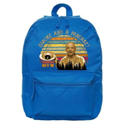 Smoke And A Pancake? Vintage Movie Quote 16 in Basic Backpack