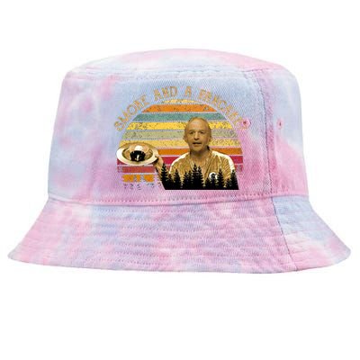 Smoke And A Pancake? Vintage Movie Quote Tie-Dyed Bucket Hat