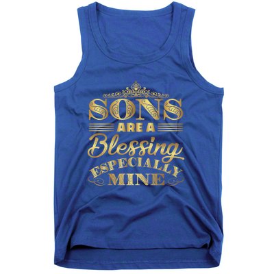 Sons Are A Blessing Especially Mine World's Greatest Son Gift Tank Top