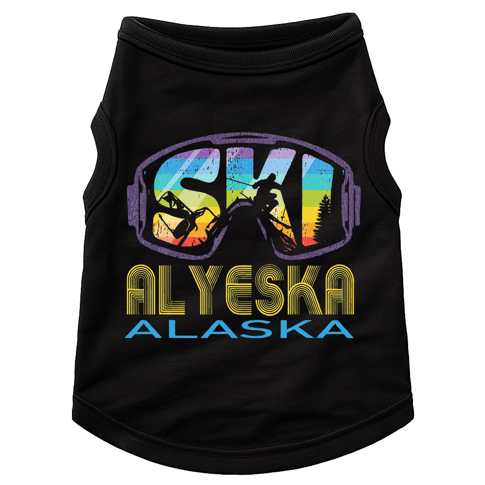 Ski Alyeska Alaska Skiing Vacation Doggie Tank