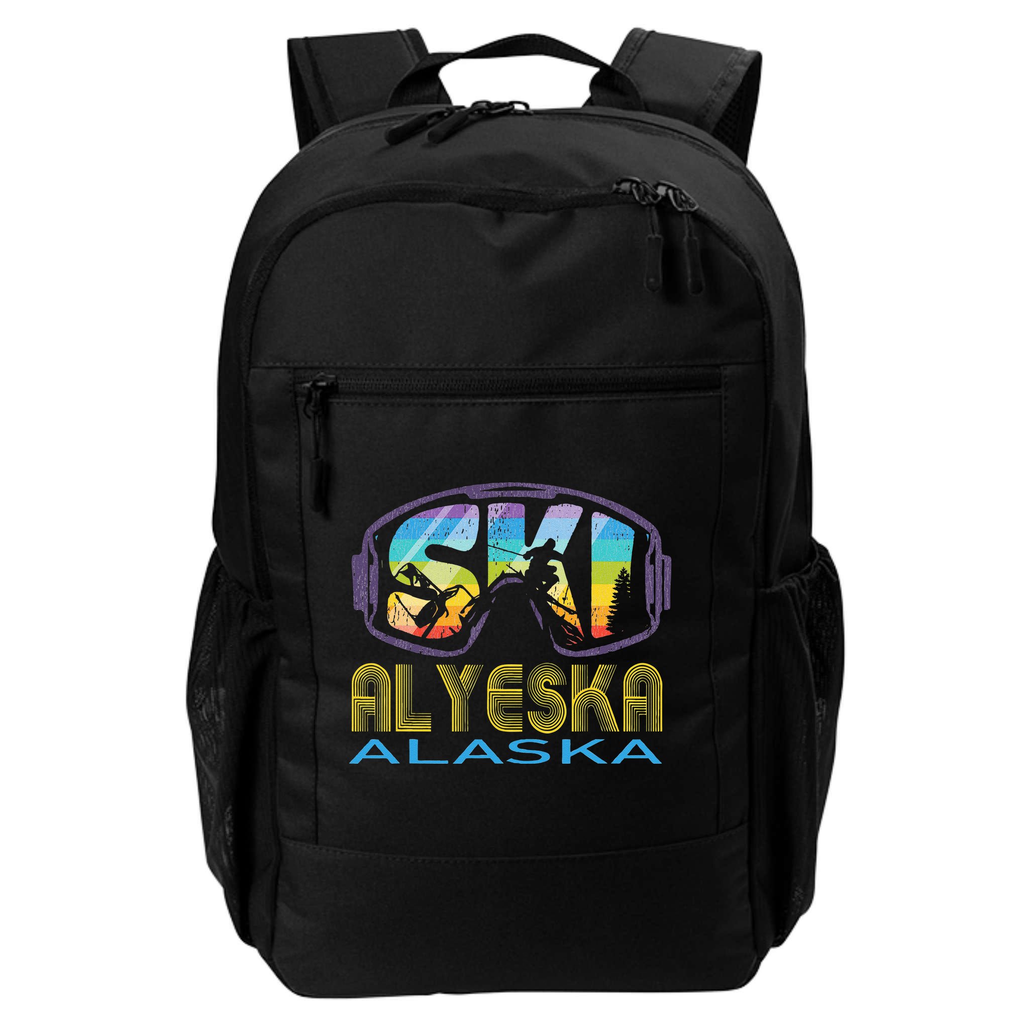 Ski Alyeska Alaska Skiing Vacation Backpack