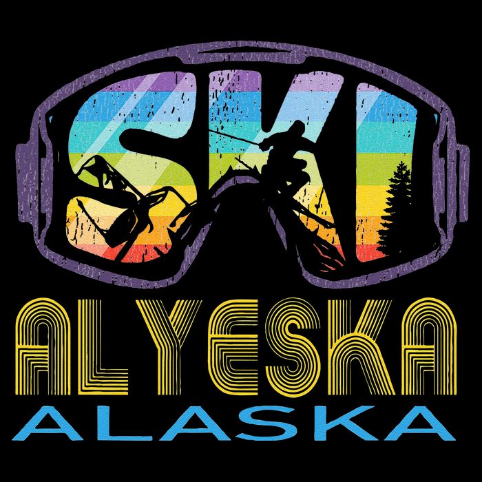 Ski Alyeska Alaska Skiing Vacation Visor