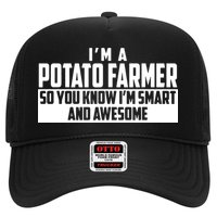 Smart And Awesome Potato Farmer Hat