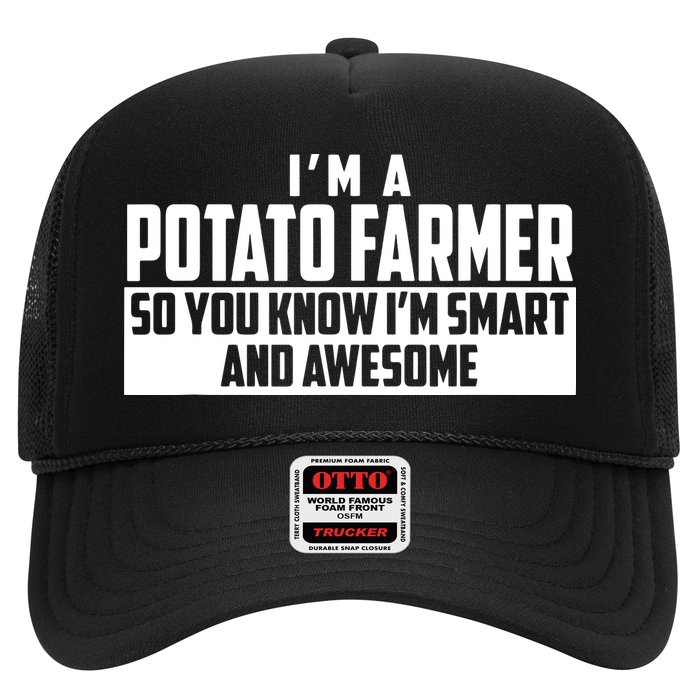 Smart And Awesome Potato Farmer Hat