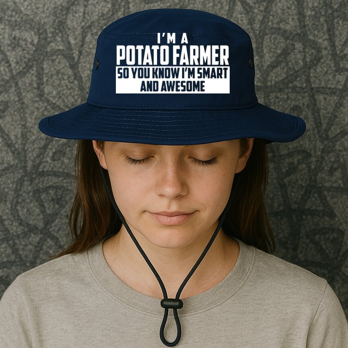 Smart And Awesome Potato Farmer Bucket Hat