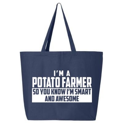 Smart And Awesome Potato Farmer 25L Jumbo Tote