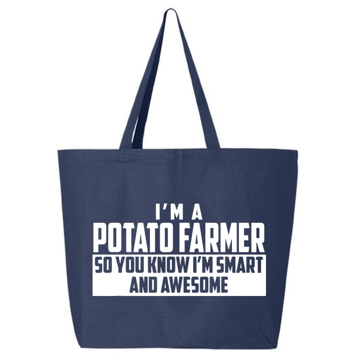 Smart And Awesome Potato Farmer 25L Jumbo Tote